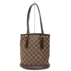 Louis Vuitton Mare Shoulder Bag Brown Leather